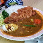 リッチなカレーの店 アサノ - リッチなカツカレー＋玉子