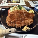 かつ亭喜多八 - ロースカツアップ