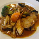 洋食屋ZEN - ⑨豚フィレ肉と野菜のソテーフォレスト風