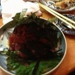 梅原水産 - クジラユッケ