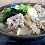 のぶ屋 - 肉うどん