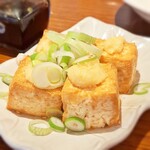やきとり家すみれ - 厚揚げ