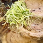 麺武 はちまき屋 - しおラーメン　チャーシュー3枚増し