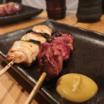 串焼がんちゃん - ねぎま・ればー。酒にぴったり。大人な出逢いに乾杯