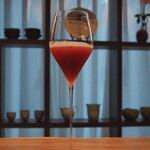 レストラン ナズ - フィンランド産コケモモ、ルバーブ、フェンネルシード