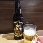 NIBOSHI MANIA - サッポロ黒ラベル（小瓶）450円