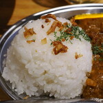 NIBOSHI MANIA - ココナッツシュリンプカレーのライス