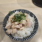 神也 - 鶏ごはん(¥350)