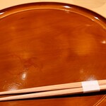 銀座 しのはら - 椀前の箸変え