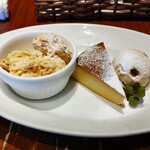 バルベッタ - ドルチェ３種盛り