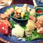 漁菜克献 - お造り盛り合わせ