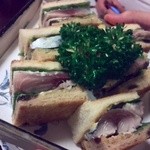 漁菜克献 - 〆サバの焼きサンドイッチ★