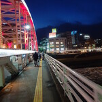 食道園 - 北上川を渡る風が冷たい