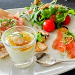 XEX ATAGO GREEN HILLS / Salvatore Cuomo Bros. - サラダと前菜