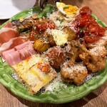 大衆イタリア食堂 アレグロ - 前菜の盛り合わせ