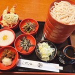 そば一 - 割子そば 広げてみました