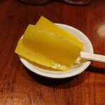 神戸ラーメン 第一旭 - たくあん