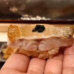 くろ﨑 - 喉黒蒸し鮨