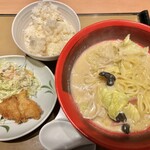 やよい軒 - コク旨ちゃんぽんとから揚げの定食