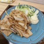 食堂ちある - 生姜焼きアップ