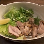 ひでや - きんんそうどりの塩焼き