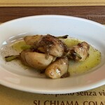 ガストロノミア冨屋 - カブとゴルゴンゾーラのソテー