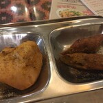 インド料理 パリワル - 焼き物(チキンティッカとシークカバブ)もさすがの美味しさ