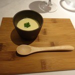 リストランテ サクラ - コーンスープ冷製だあ