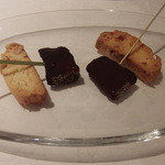 リストランテ サクラ - 初来店　ビスコッティ＆生チョコ