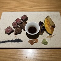 鉄板焼　一如 - 牛ヒレ