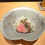 鉄板焼 にし田 - 黒毛和牛のおつくり