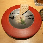 鉄板焼 にし田 - マッシュルームノパテ