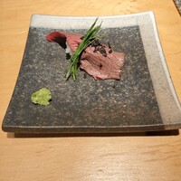鉄板焼 にし田 - 肉の握り寿司