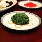 趙楊 - 八種の冷菜　（ブロッコリーのトリュフ（四川産）がけ）　(2014/07)