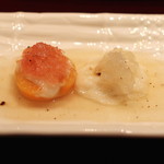 趙楊 - 麝香と赤ツバメの巣、チョウザメの頭骨料理　(2014/07)