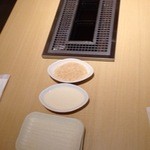 Kushiya Monogatari - 席に溶き粉とパン粉が用意してありました