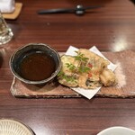 魚と地酒の旨い店 和かな - 太刀魚の天ぷら