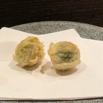 天ぷら岡本 - 天ぷら岡本(ふきのとう)