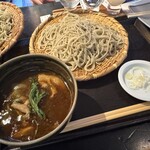 ソバキチ - 大辛　豚つけ