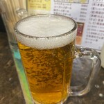 たちのみねこ - 生ビール ２２０円