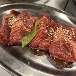 ホルモン焼肉 天竜 高円寺 - 牛ハラミ