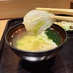 京味 もと井 - 鯛茶漬け