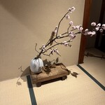 京味 もと井 - 玄関に