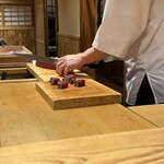 京味 もと井 - ライブ感あり