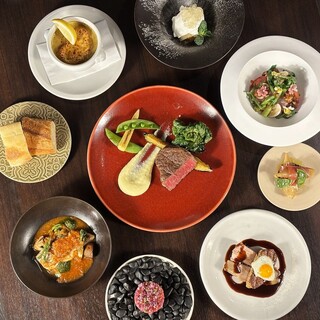 【四季を味わうフレンチコース】
