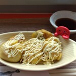 舞子 トムズ カフェ - しょうが明石焼き