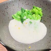 吾一 西天満店 - 菜の花とろろ和え