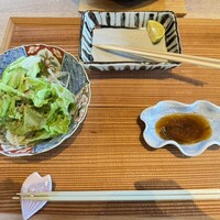 夢窓庵 - 付け合わせ