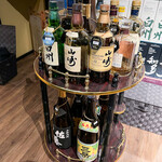 神楽坂 囲炉裏焼肉 祇園 - 山﨑のボトルキープ