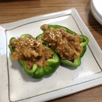 煮込み・肉刺 居酒屋こっちゃん - ・「肉みそピーマン(¥308)」
